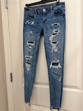 American Eagle Distressed Jeggings